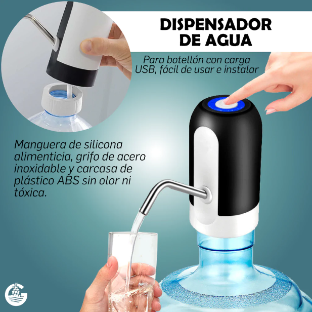 Bomba Dispensador Agua Electrónico USB